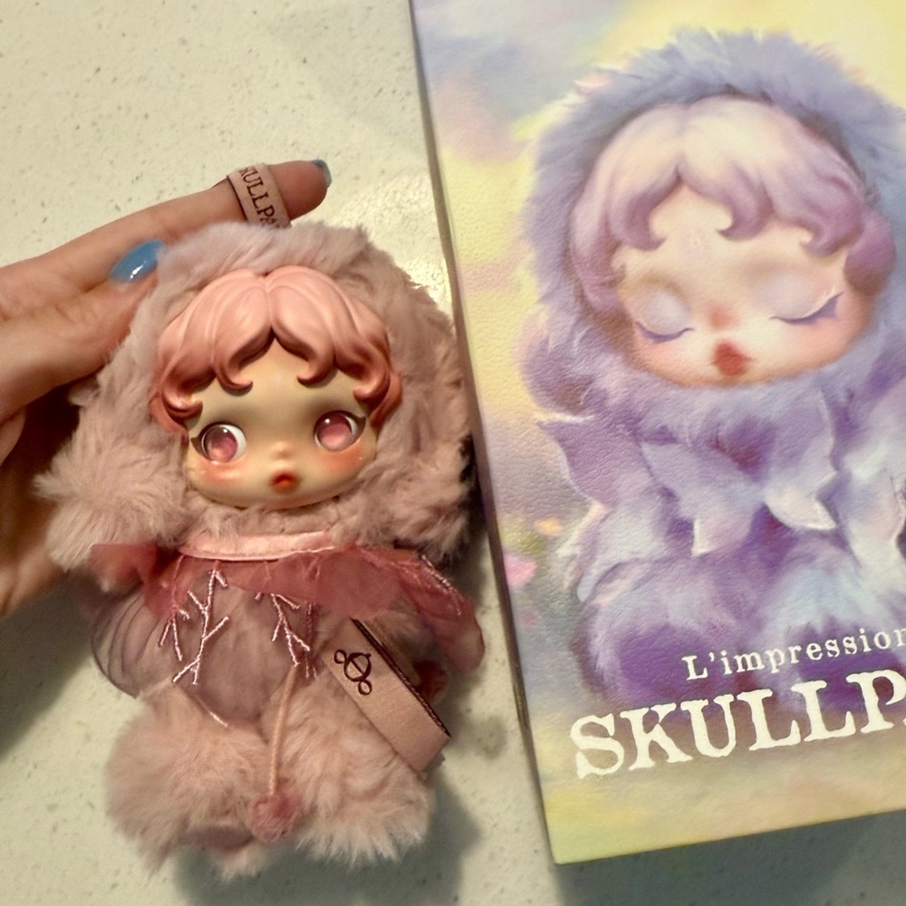 Skullpanda Plush Doll with Box